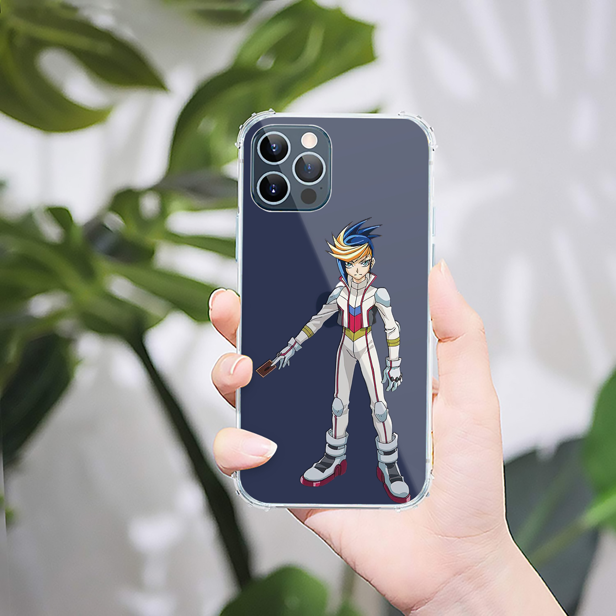 （画像用） 遊☆戯☆王 Yu-Gi-Oh! 【iPhone 12シリーズ対応】透明スマホケース（クリアソフトケース）